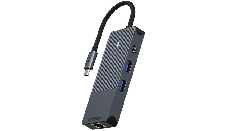 Rapoo 217691 USB-C 8-in-1 Multiport Adapter