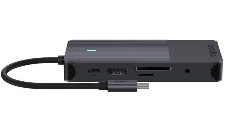 Rapoo 217692 USB-C 10-in-1 Multiport Adapter