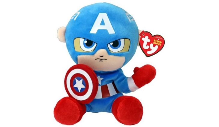 ty Marvel Captain America 15cm