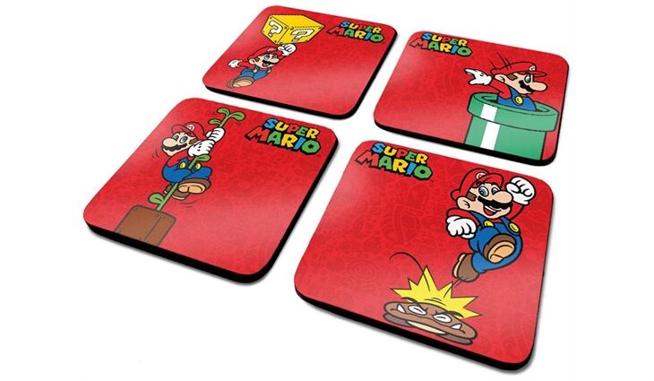 Jazwares Untersetzer Super Mario M.P.