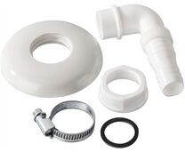 Xavax 220744 Siphonanschluss mit Überwurfmutter