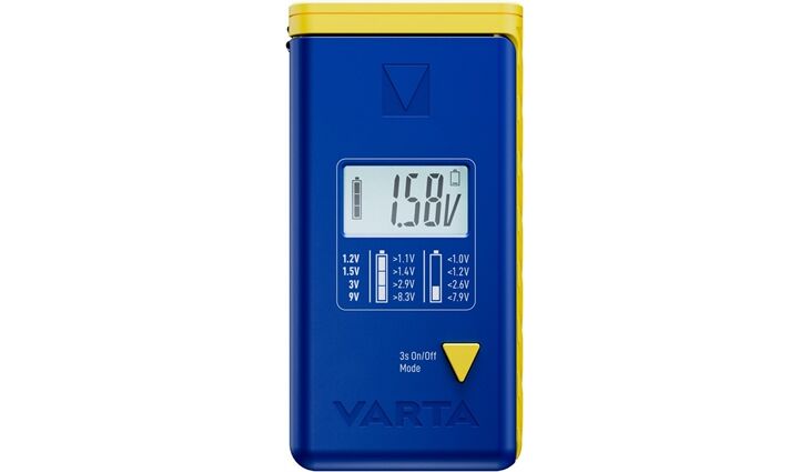 Varta LCD Batterietester