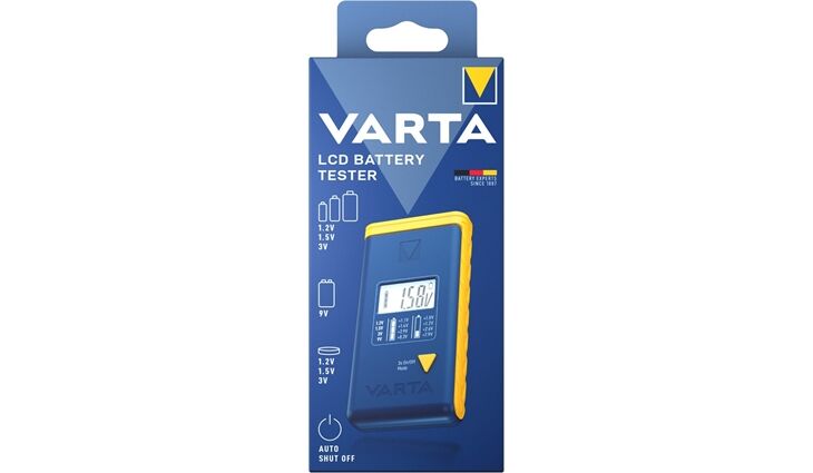 Varta LCD Batterietester