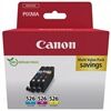 Canon CLI-526 Multipack 3-farbig