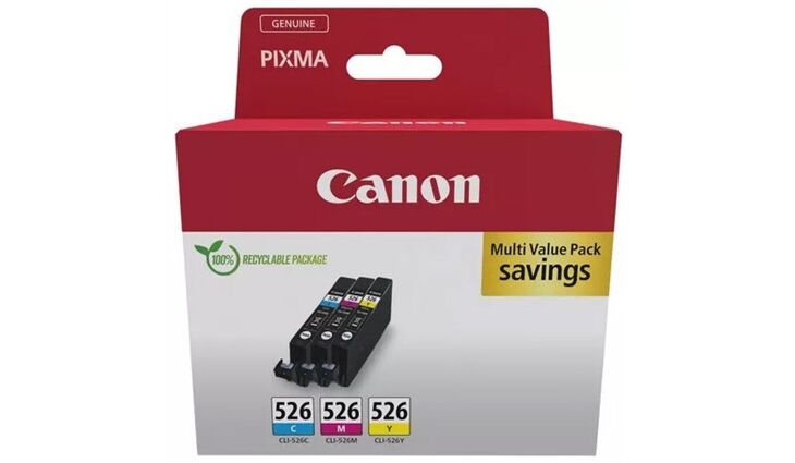Canon CLI-526 Multipack 3-farbig