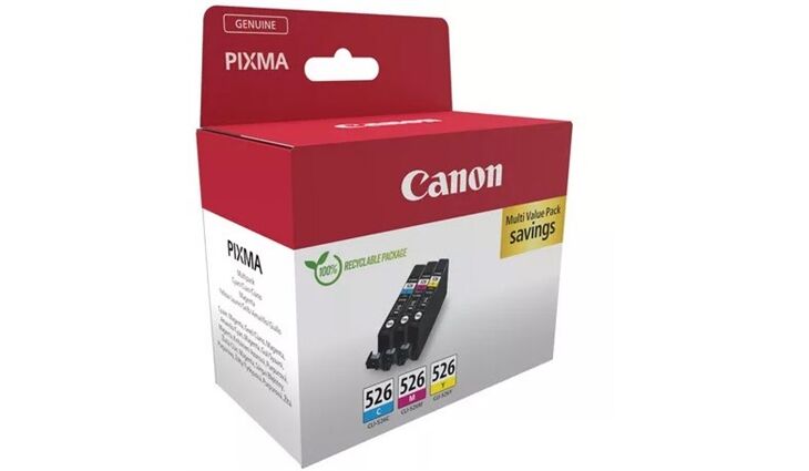Canon CLI-526 Multipack 3-farbig