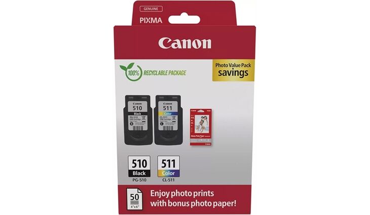 Canon PG-510/CL-511 Photo Value Pack