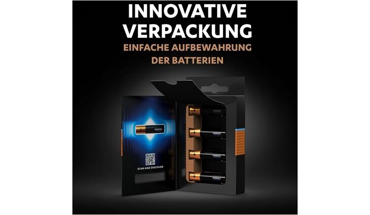 Duracell MN 2400 Optimum AAA 4er Blister