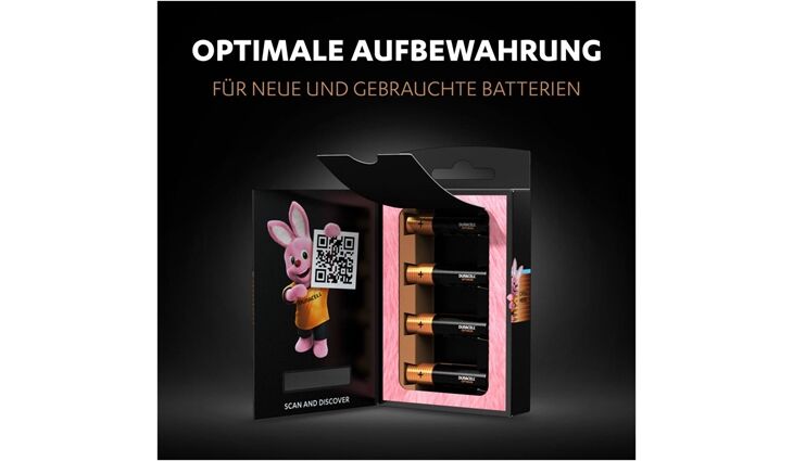 Duracell MN 2400 Optimum AAA 4er Blister