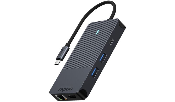 Rapoo 217692 USB-C 10-in-1 Multiport Adapter