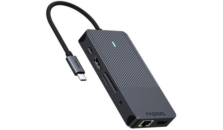 Rapoo 217692 USB-C 10-in-1 Multiport Adapter
