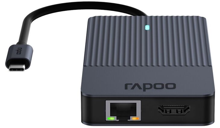 Rapoo 217692 USB-C 10-in-1 Multiport Adapter