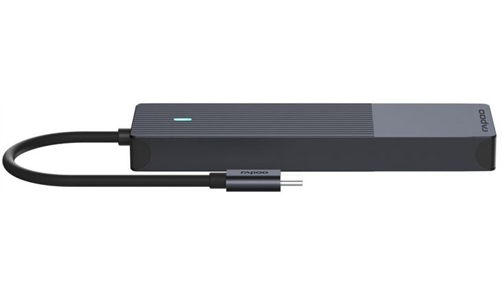 Rapoo 217689 USB-C 6-in-1 Multiport Adapter