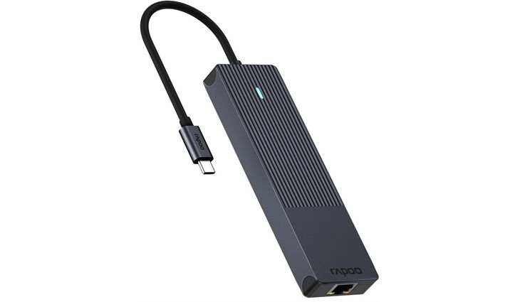 Rapoo 217689 USB-C 6-in-1 Multiport Adapter