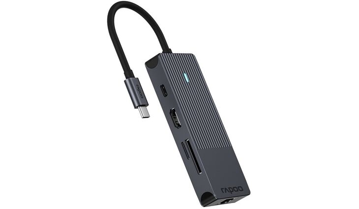Rapoo 217691 USB-C 8-in-1 Multiport Adapter