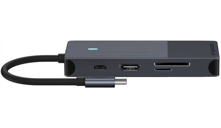 Rapoo 217691 USB-C 8-in-1 Multiport Adapter