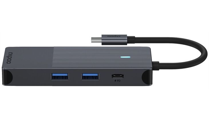 Rapoo 217691 USB-C 8-in-1 Multiport Adapter