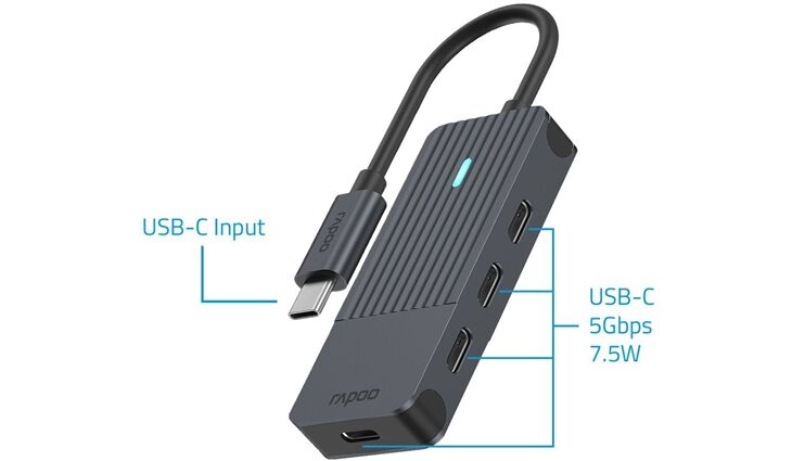 Rapoo 217696 USB-C Hub