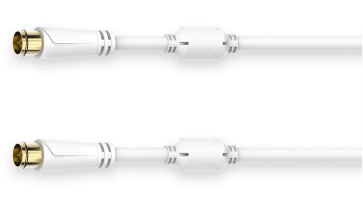 Hama SAT-Anschlusskabel 100 dB (1,5m) Quick-F-St.>Quick