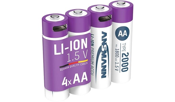Ansmann R6 AA Mignon LiIon 2000 mAh