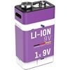 Ansmann 9V Akku LiIon 400mAh