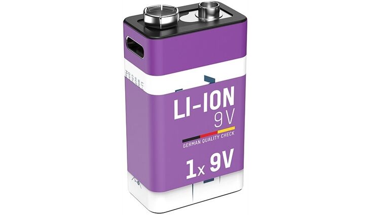 Ansmann 9V Akku LiIon 400mAh