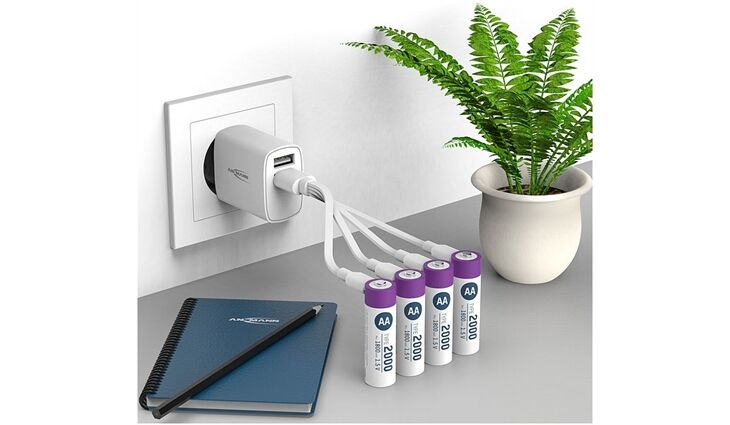 Ansmann R6 AA Mignon LiIon 2000 mAh