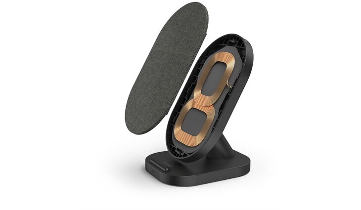Hama 201685 Wireless Charger QI-FC10S-Fabric