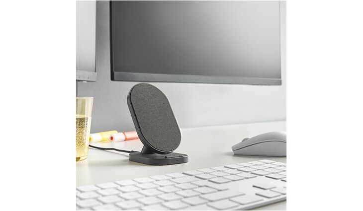 Hama 201685 Wireless Charger QI-FC10S-Fabric