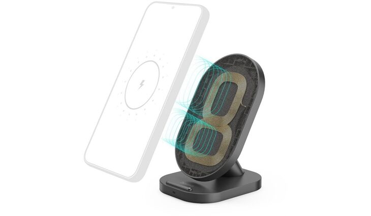Hama 201685 Wireless Charger QI-FC10S-Fabric