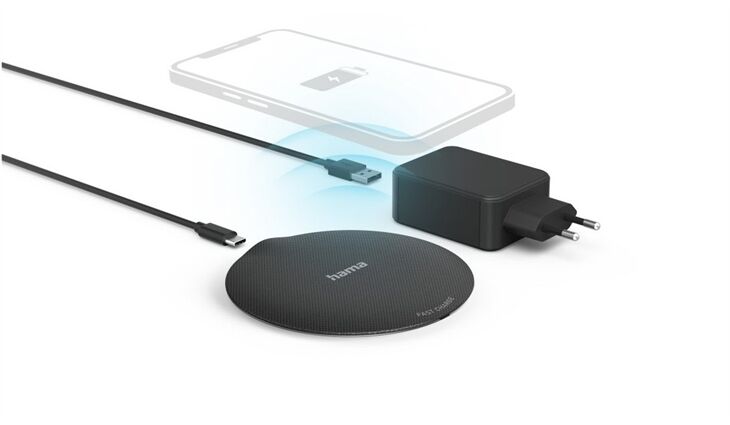 Hama 201687 Wireless Charger-Set FC15 Metal