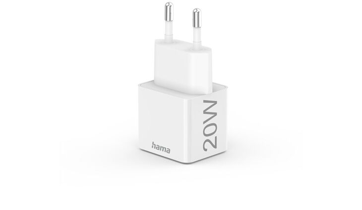 Hama 201650 Mini-Schnellladegerät USB-C (20W)