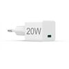 Hama 201650 Mini-Schnellladegerät USB-C (20W)