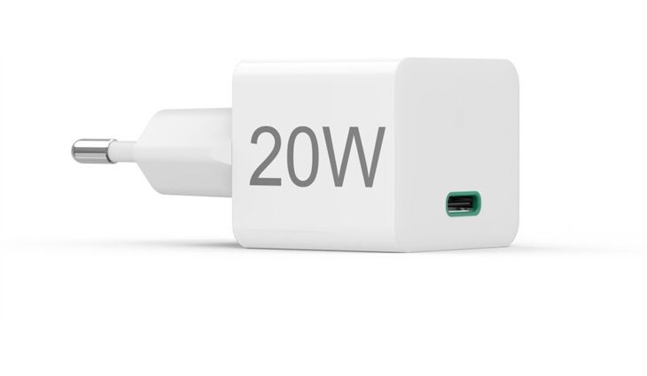 Hama 201650 Mini-Schnellladegerät USB-C (20W)