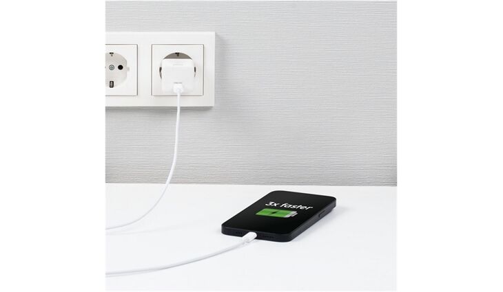 Hama 201650 Mini-Schnellladegerät USB-C (20W)
