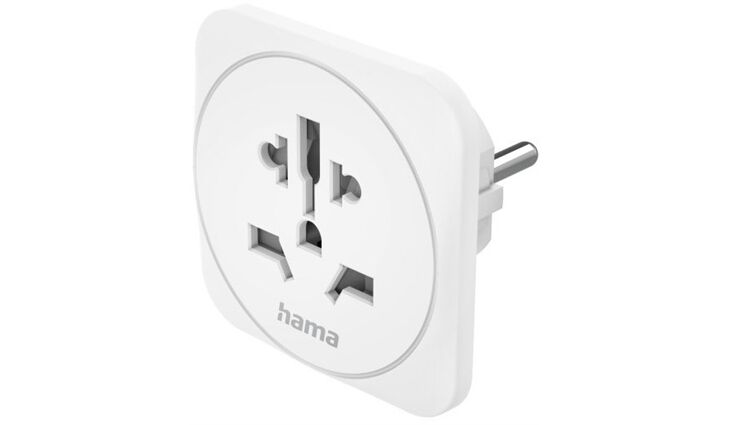Hama 223455 Reiseadapter (Welt>Europa)