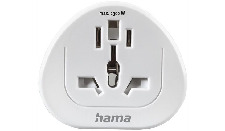 Hama 223455 Reiseadapter (Welt>Europa)