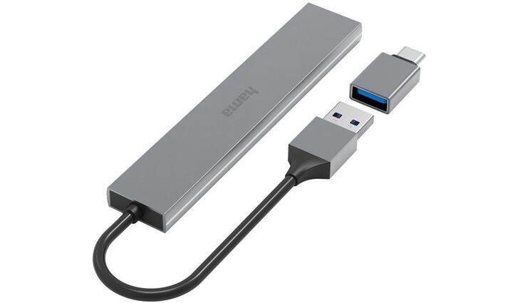 Hama 200141 USB-Hub 4 Ports USB 3.2 Gen1