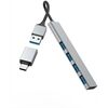 Hama 200141 USB-Hub 4 Ports USB 3.2 Gen1