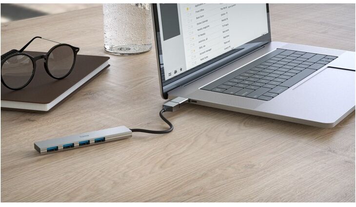Hama 200141 USB-Hub 4 Ports USB 3.2 Gen1