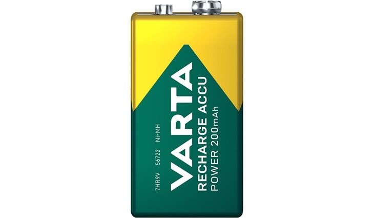 Varta 9V Block Accu 200mAh