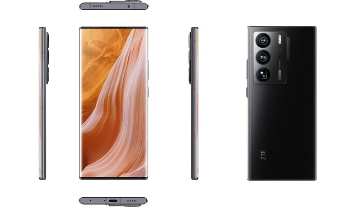 ZTE Axon 40 Ultra 12+256GB black