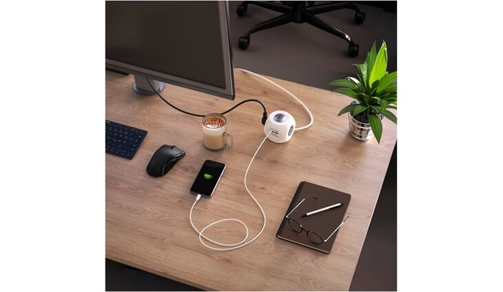 Hama Steckdosenwürfel 3-fach (1,4m)