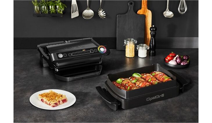 Tefal GC7148 Optigrill Snacking & Baking