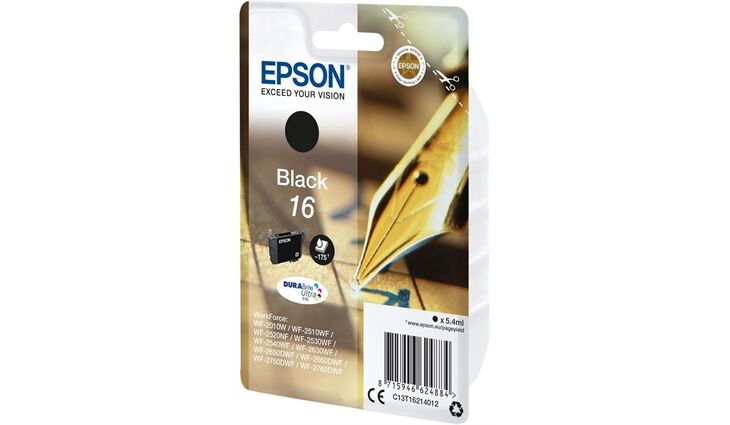 Epson 16 schwarz (C13T16214010)