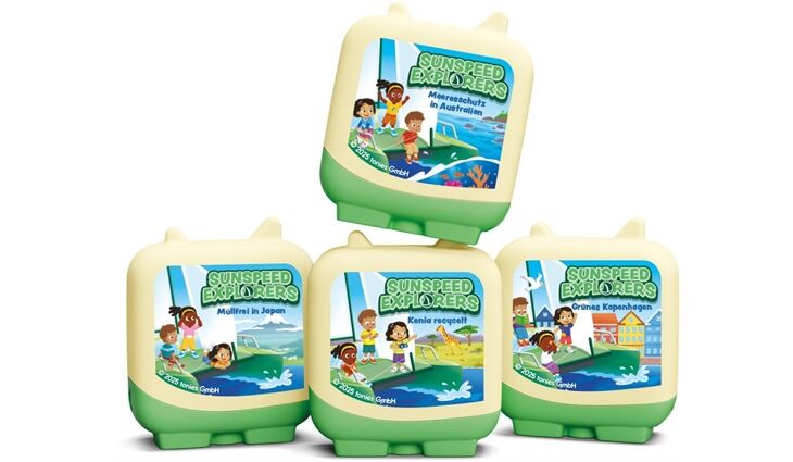 TONIES Clever Tonies Set - The Sunspeed Explorers 4er Set