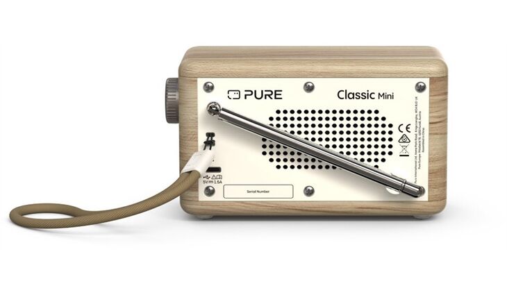 Pure Classic Mini cooton white / oak