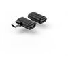 Hama USB-C-Winkeladapter 90° 2er Set