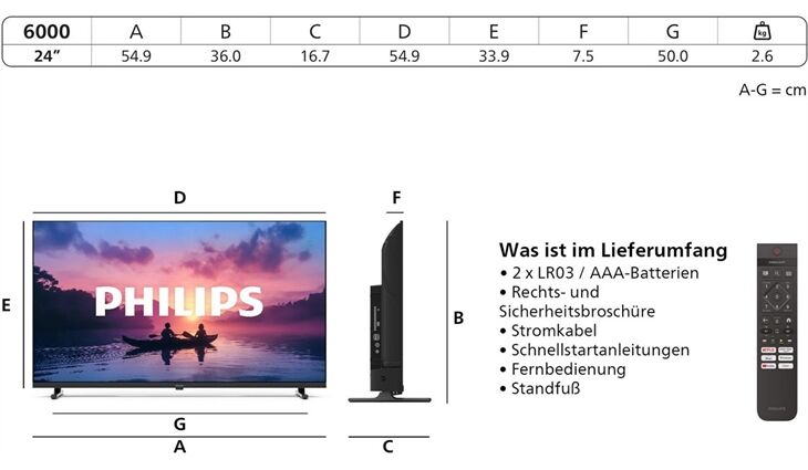 Philips 24PHS6000/12