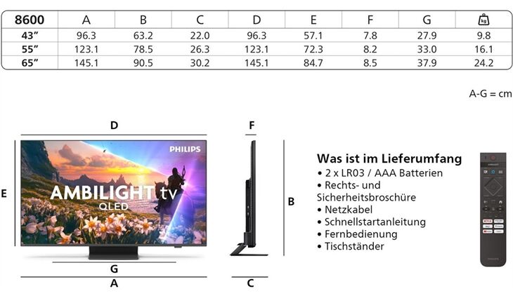 Philips 55PUS8600/12